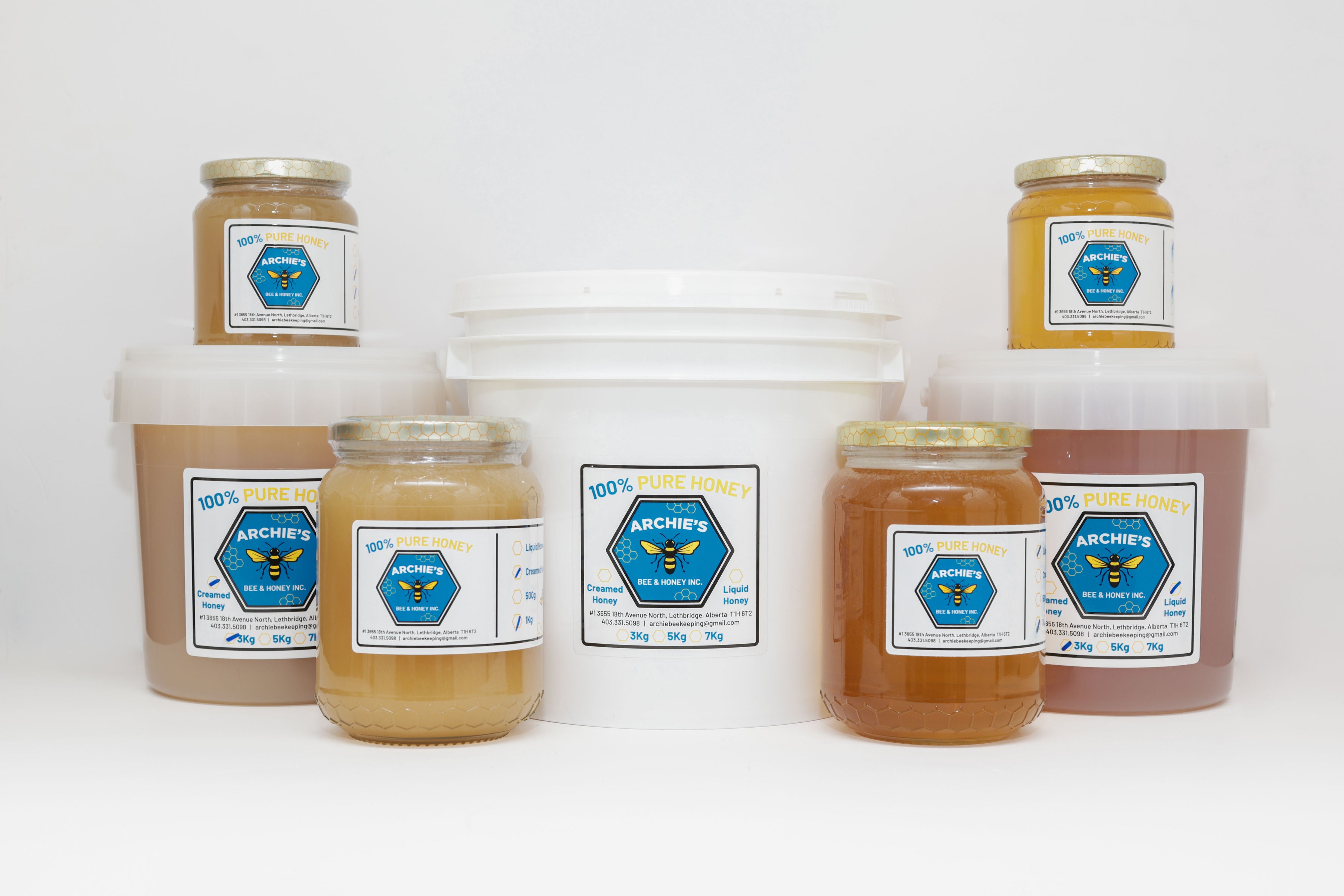 7KG Liquid Honey Pail