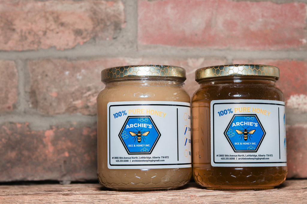 500 Gram Creamed Honey Jar