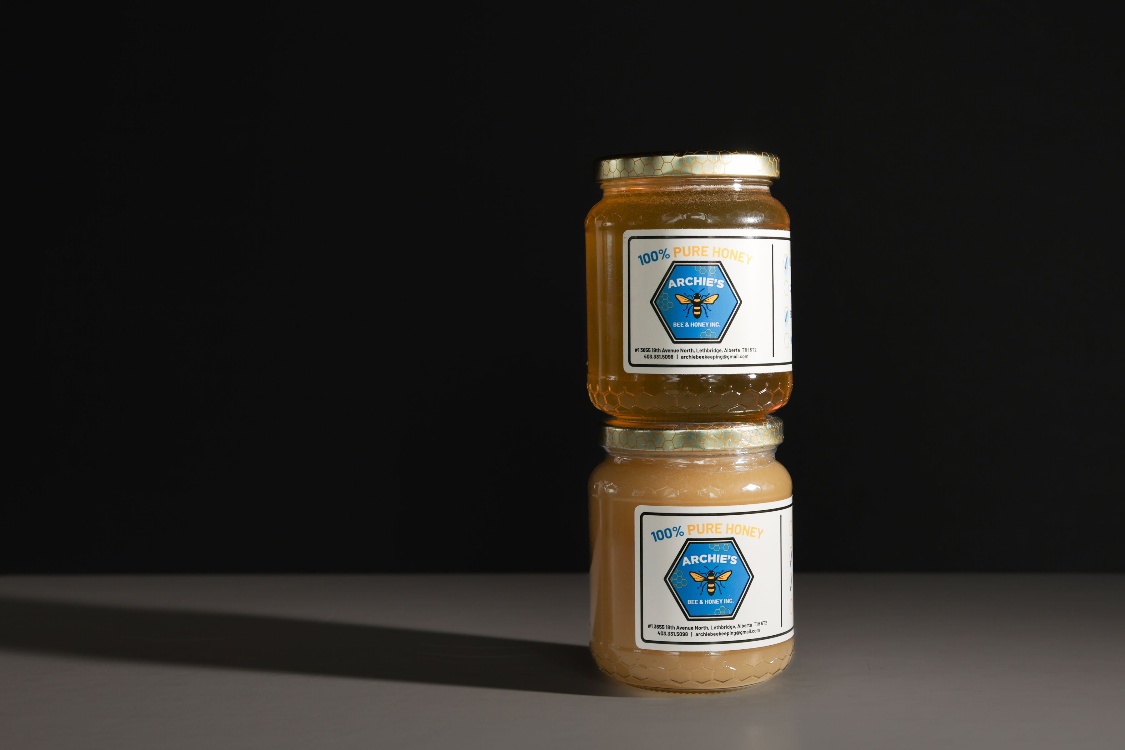 500 Gram Liquid Honey Jar